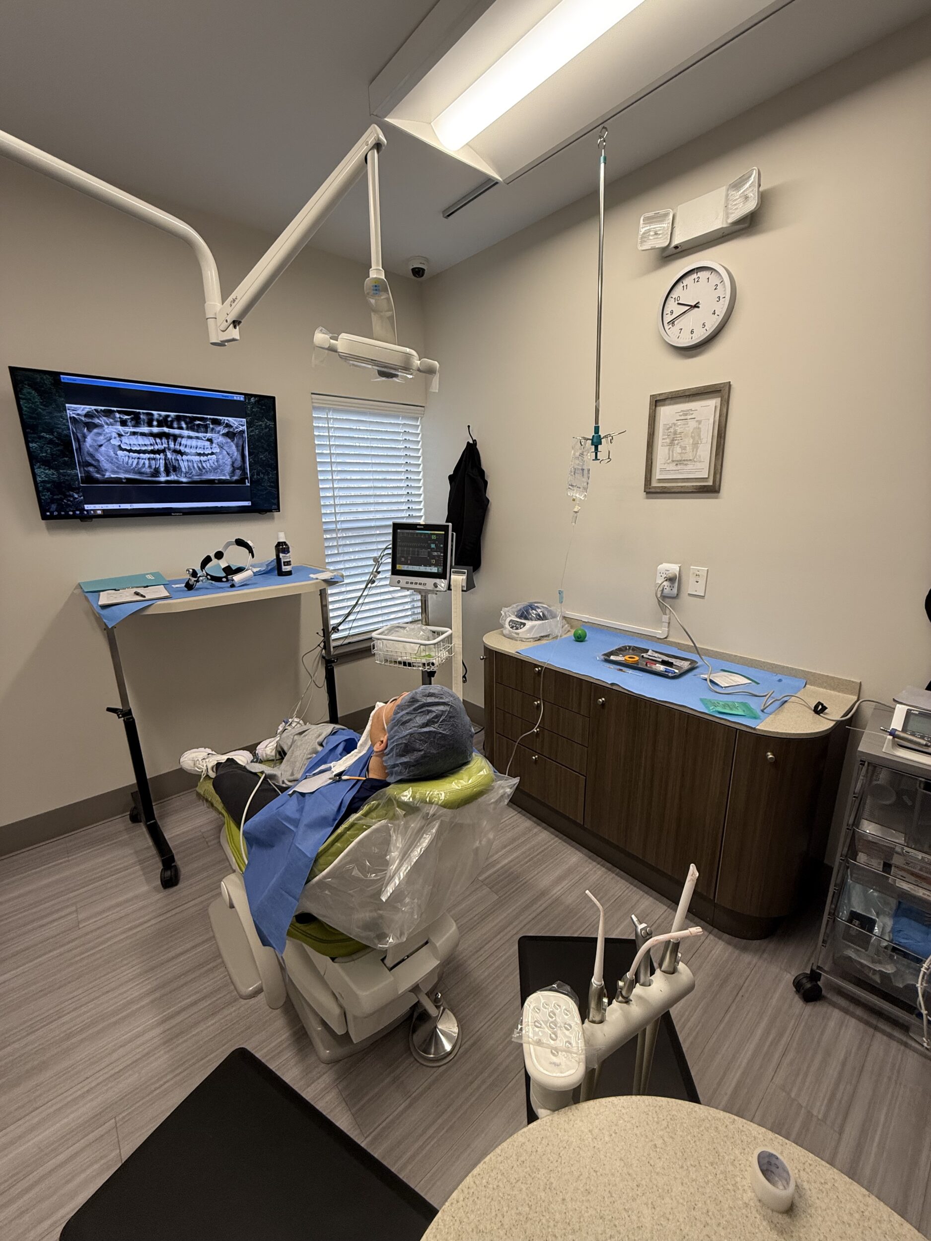 Before and After Image: Sedation Patient - front